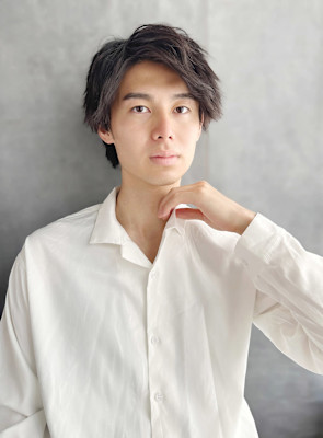 20代30代40代　無造作シークレットパーマくせ毛風