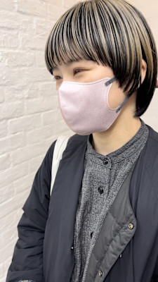 kos/二子玉川3分/ボブ/ ショート/パーマ/クレイカラー