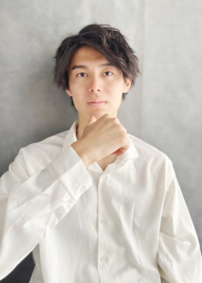 20代30代40代　無造作シークレットパーマくせ毛風