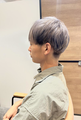 メンズ×グレーアッシュ☆