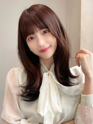 30代/40代/レイヤーカット/前髪/イメチェン/韓国ヘア