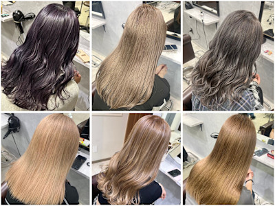 GLADGE×ブリーチカラー