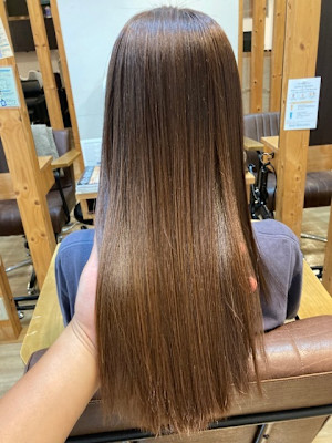 お客様髪質改善データ1411（酸性縮毛矯正）