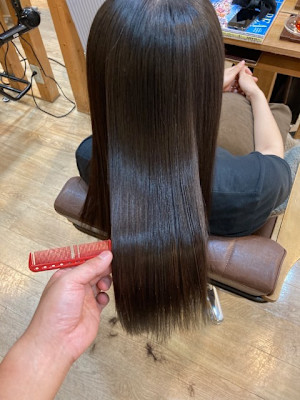 お客様髪質改善データ1412（酸性縮毛矯正）