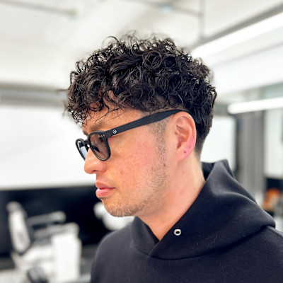 大人のスパイラルパーマ