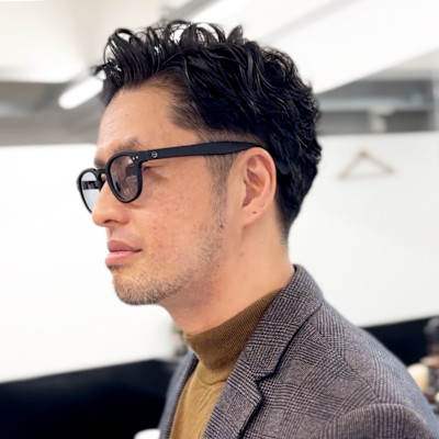 イタリア風ウェーブパーマパーマ