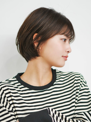 大人丸みショート