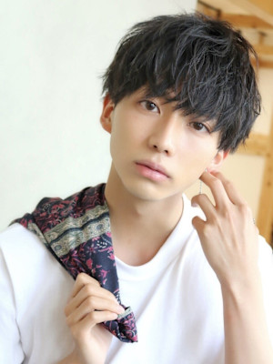 ツーブロック 刈り上げ マッシュ ショート ラフ束 天神 