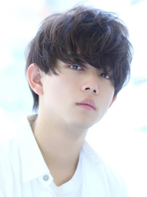 ゆるふわ長めマッシュ メンズヘア 福岡 天神 大名 