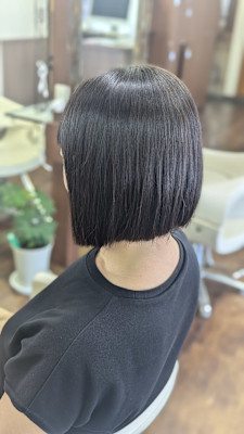 縮毛矯正×髪質改善