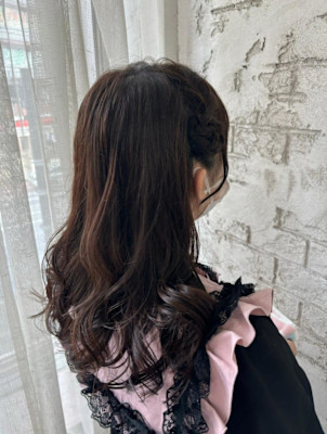 編み込みひつじアレンジ☆特別なイベントに◎