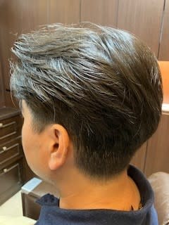 ２ブロックメンズショートスタイル