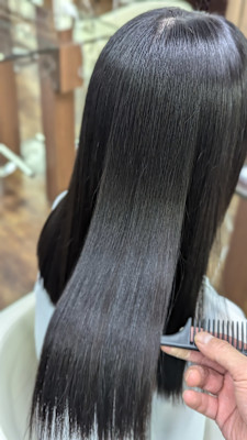 縮毛矯正×髪質改善