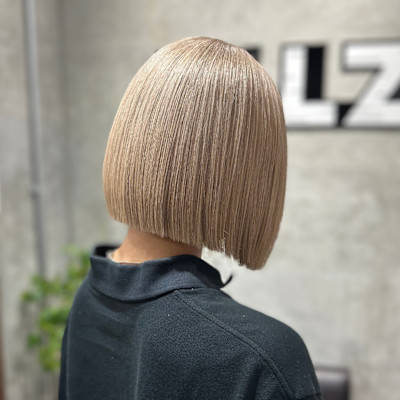 ホワイトミルクティーハイトーンカラーケアカラーケアブリーチ