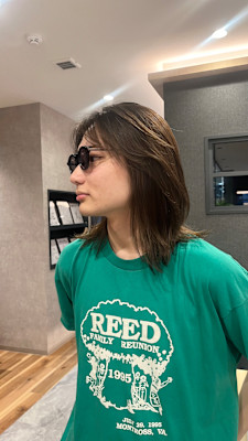 メンズ透明感カラー！