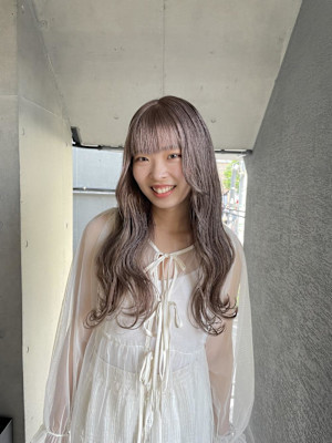 ミルクティーベージュ/ミルクティーアッシュ/ハイトーンカラー