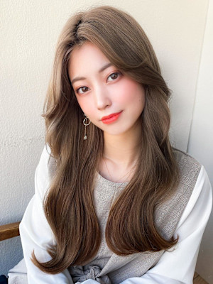 30代/40代/レイヤーカット/前髪/イメチェン/韓国ヘア