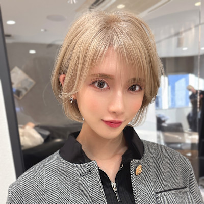 ［ショート/ショートヘア/丸みショート/ボブ/ショートボブ/