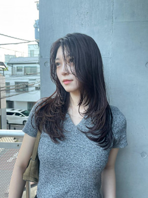 レイヤーカット/レイヤーロング/顔まわりレイヤー