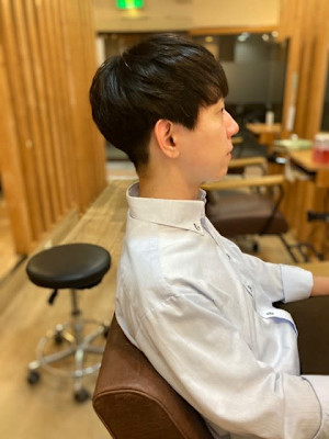 お客様髪質改善データ1419（メンズマッシュ）