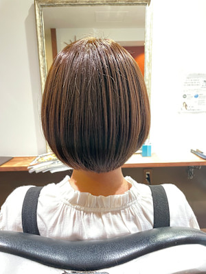 丸みショートボブ♪