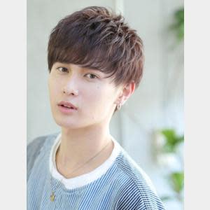 ナチュラルファインショート ツーブロック マッシュ 熊本