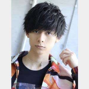 王道ナチュラルウルフ 平成へア Y2K 黒髪ツーブロック