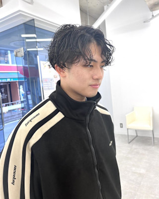 メンズカット/メンズパーマ/ウェットヘア