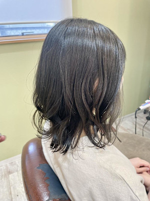 ブリーチ無し/グレージュ/イルミナカラー