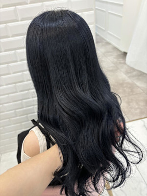 ブリーチ必須ブルーブラック＊まゆ