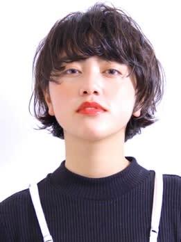 大人マッシュパーマ