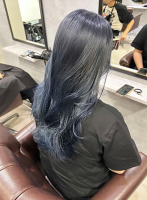 ネイビーブルー×gladge