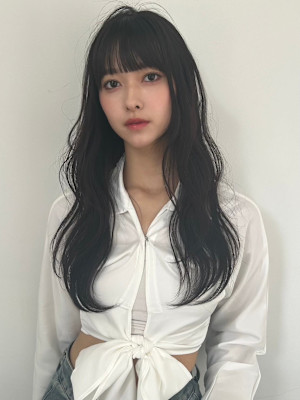 銀座20代30代韓国抜け感ゆる巻きレイヤー