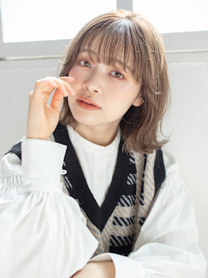 大人可愛い10代20代/髪質改善/ブリーチ/レイヤーカット