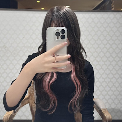 pink☆イヤリングカラー