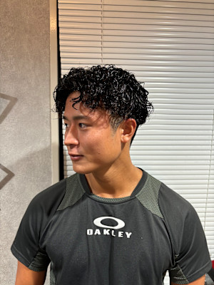 スパイラルパーマ