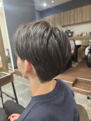 メンズカット/パーマ/グレイカラー/鎌取駅/韓国風/白髪染め