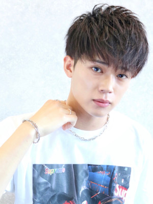 メンズショート　束感　ツーブロック　刈り上げ　簡単　福岡