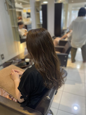 白髪ぼかしカラー