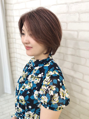40代オススメショートボブ
