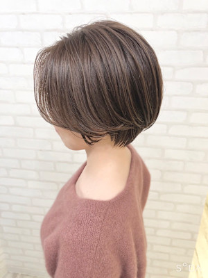 30代40代オススメショートボブ