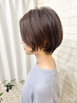 40代オススメショートボブ