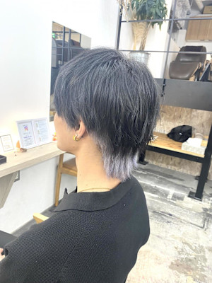 前髪/アンブレラカラー/こなれミディ/イメチェン/ウェーブ