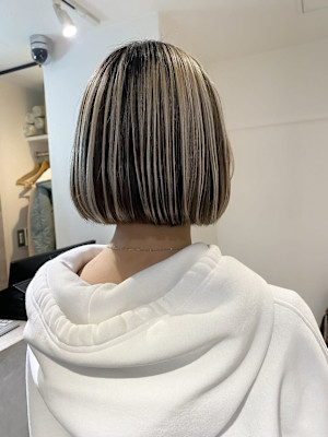 ミニボブ×アンブレラカラー