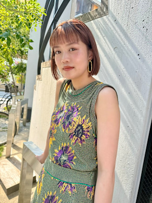 【福岡天神赤坂】20代30代/ボブ/インナーカラー/ミニボブ