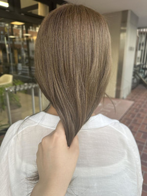 [aika]透明感満載シアーベージュ