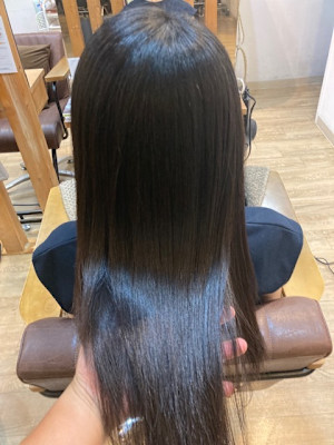 お客様髪質改善データ1423（酸性縮毛矯正）