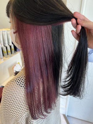 ボルドーカラー