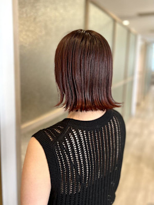 赤たっぷりカラー♪