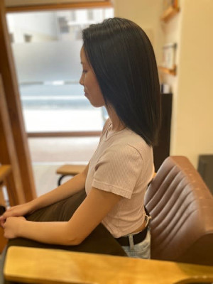 お客様髪質改善データ1424（マットグレー）